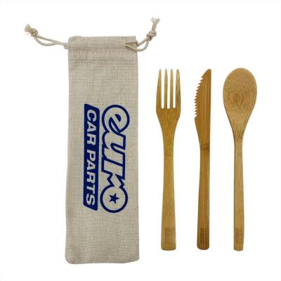 Image of Bamboo Cutlery Set